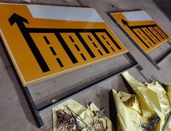 菏泽菏泽道路施工标志牌 养护专用标志牌